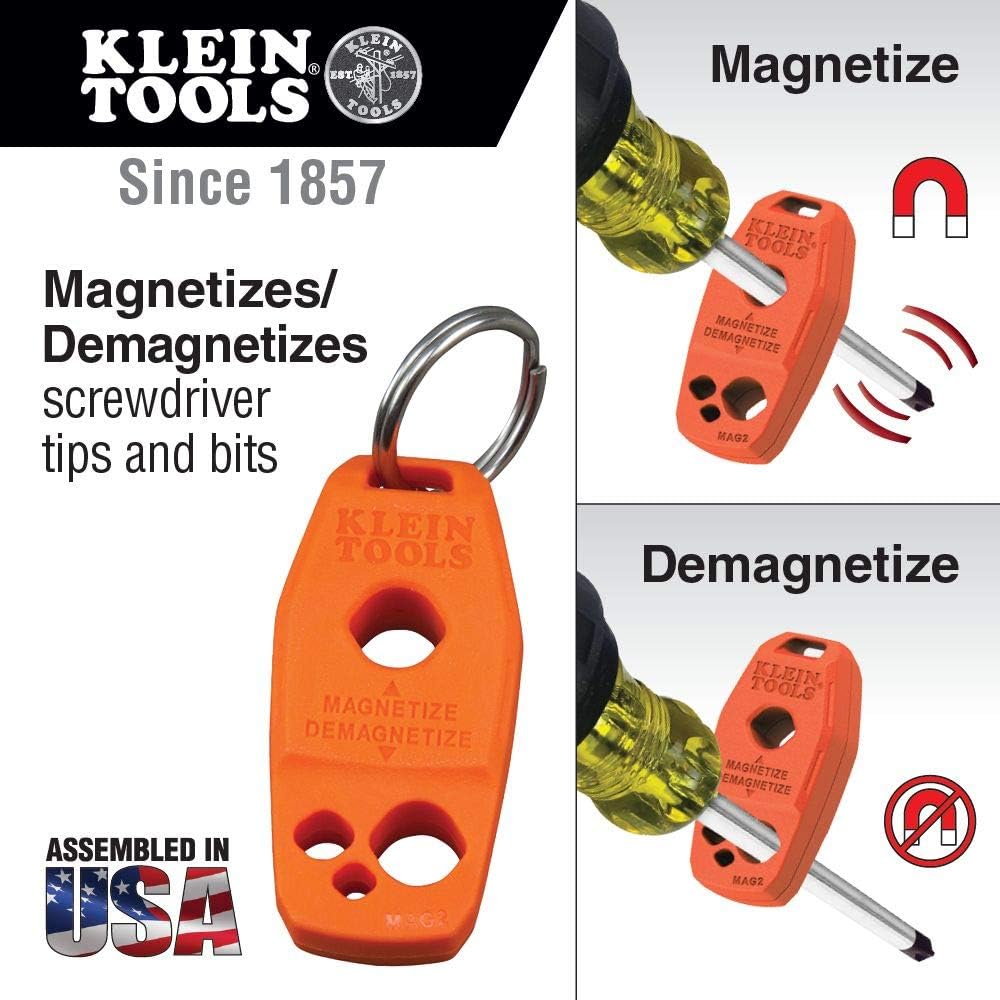 Klein Tools IR Thermometer and GFCI Tester Kit with Magnetic Screwdriver Demagnetizer/Magnetizer