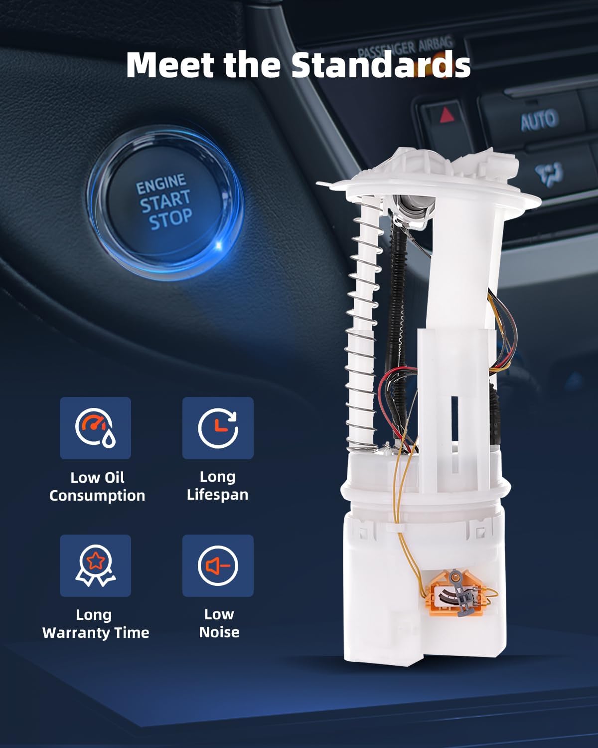 ECCPP Electric Fuel Pump Assembly E7198M