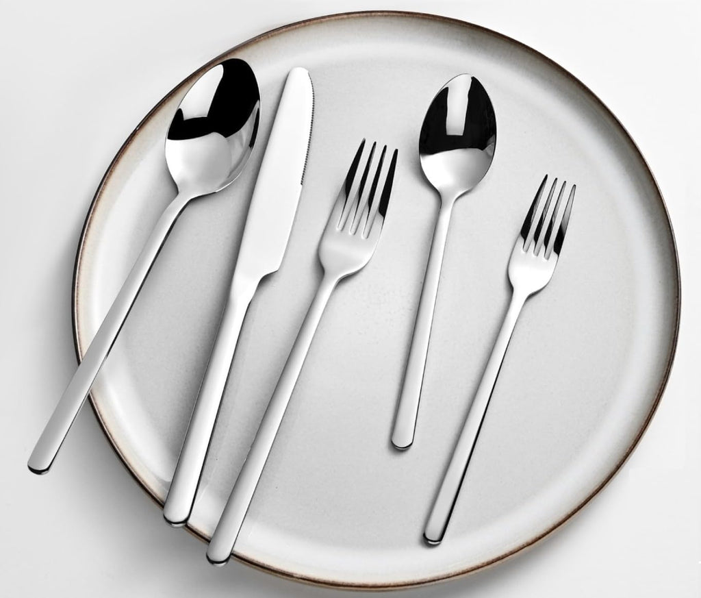 Silverware Set for 12, 60 Piece 18/10 Stainless Steel Flatware Set Cutlery