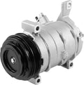 A/C Compressor with Clutch Fit for Escalade Silverado Suburban Tahoe GMC Sierra Yukon, 4.8L 5.3L 5.7L 6.0L 6.2L 8.1L, A/C with Clutch Replacement for 89024907 20784066 272531