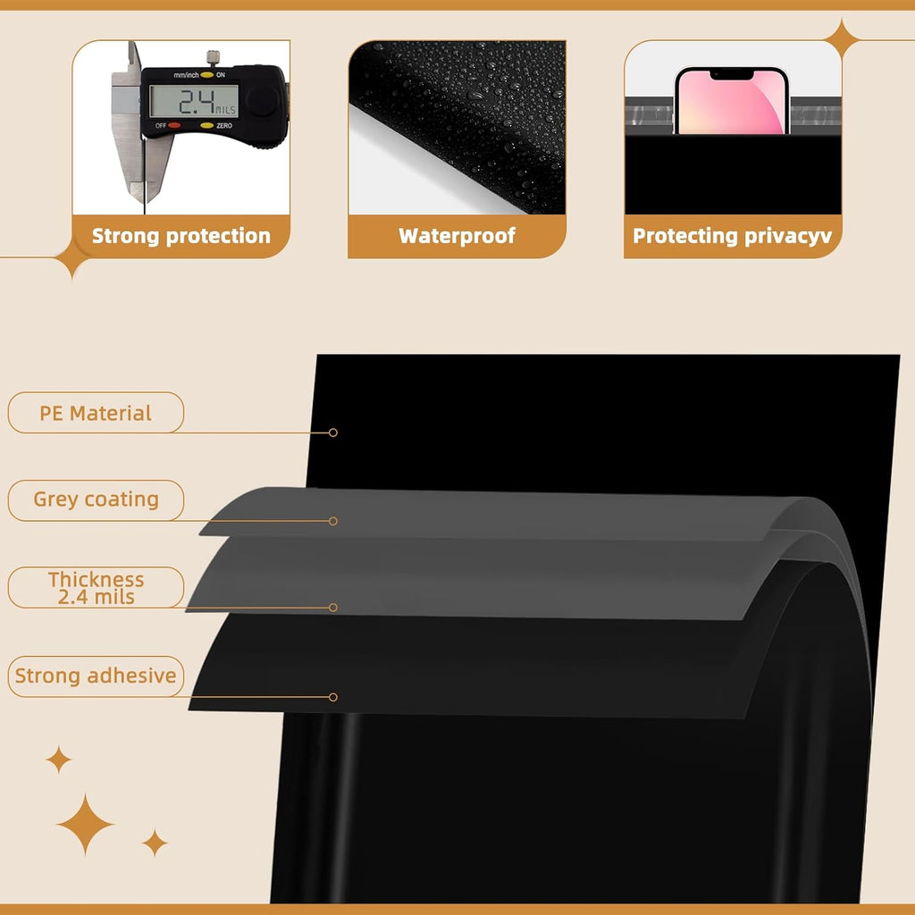 Extra Large Poly Mailers 24x36" 25 Pc, XXL Jumbo Shipping Bags,Black