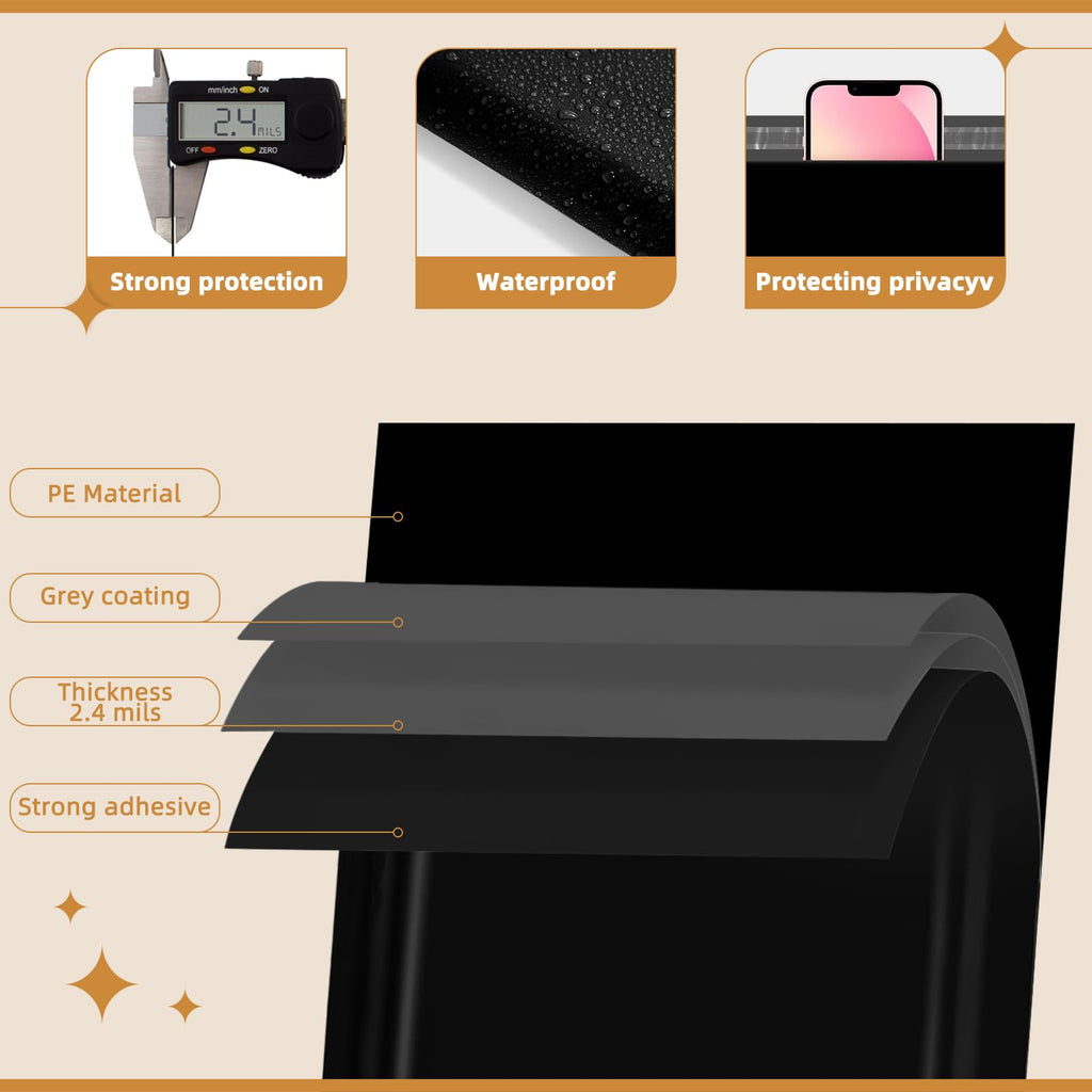 Extra Large Poly Mailers 24x36" 500Pcs, XXL Jumbo Shipping Bags,Black