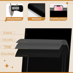 Extra Large Poly Mailers 24x36" 500Pcs, XXL Jumbo Shipping Bags,Black