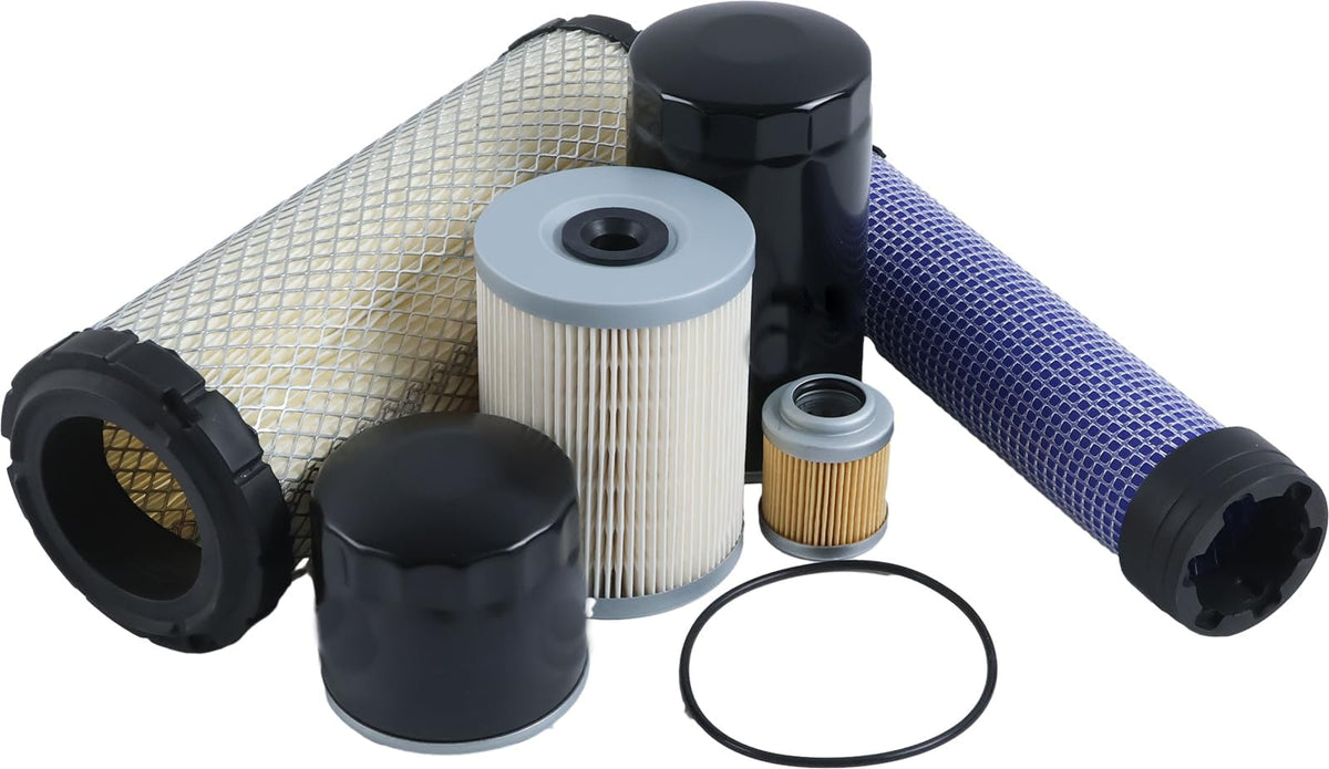 JZGRDN Maintenance Filter Kit Compatible with Takeuchi TB240 Tier 4 Compact Excavator