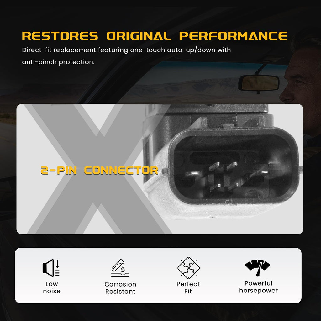 XIONTEC Power Window Regulator Compatible with Honda