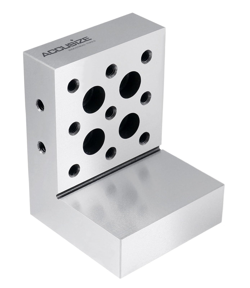 Accusize Precision Angle Plate 4 x 3 x 3 in, 1 in Thick