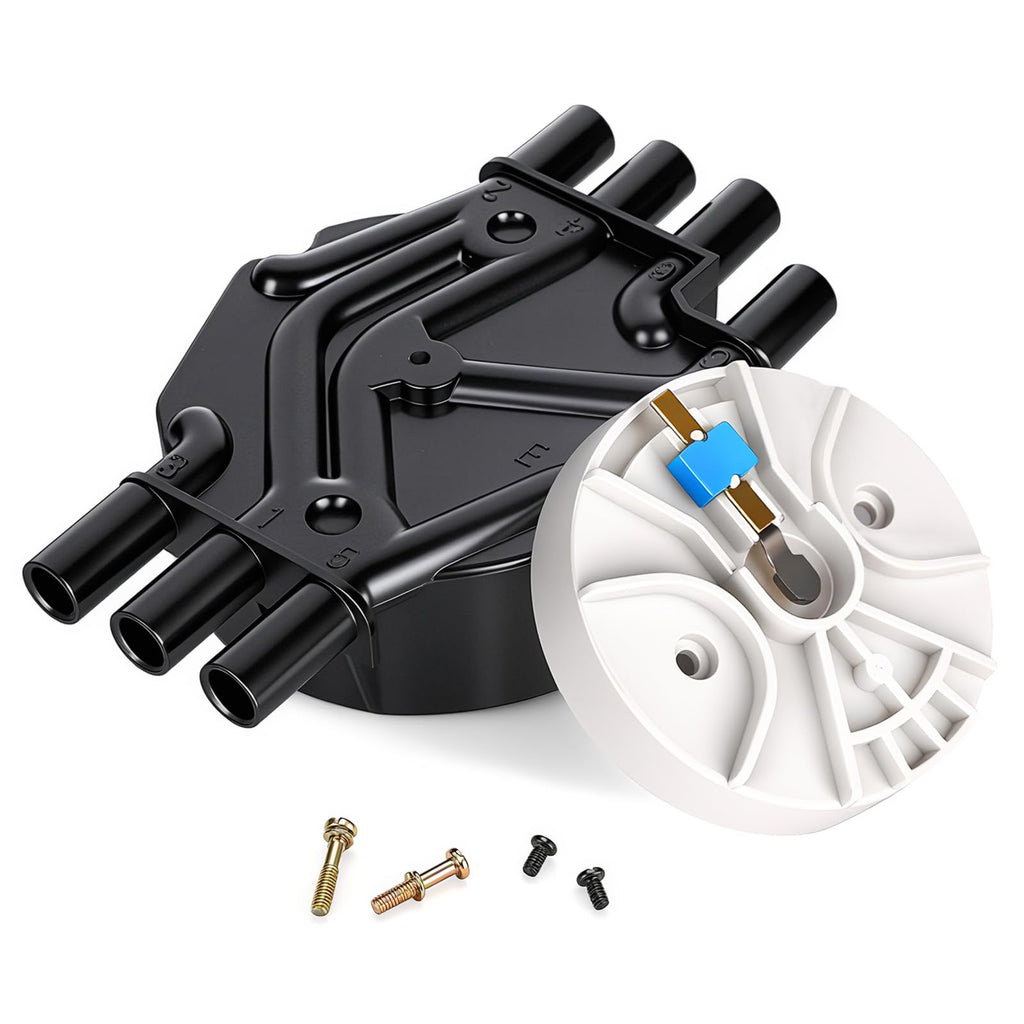 Ignition Distributor Cap and Rotor Kit for Chevy GMC 4.3L V6 Vortec