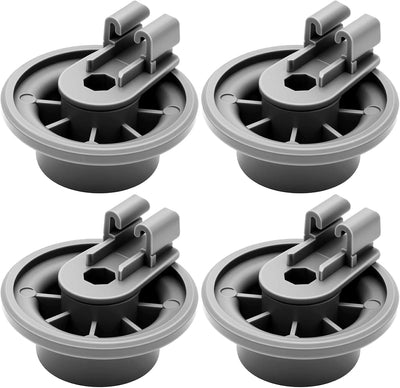 4Pcs 10016657 Dishwasher Extended Lower Rack Wheel For Bosch Dishwasher