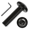 Socket Cap Machine Screws 1/4 x 1 24PC, Button Head Hex Socket
