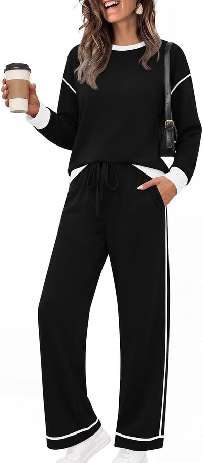 Women 2 Piece Sweatsuit Sets 2026 Airport Travel Outfits