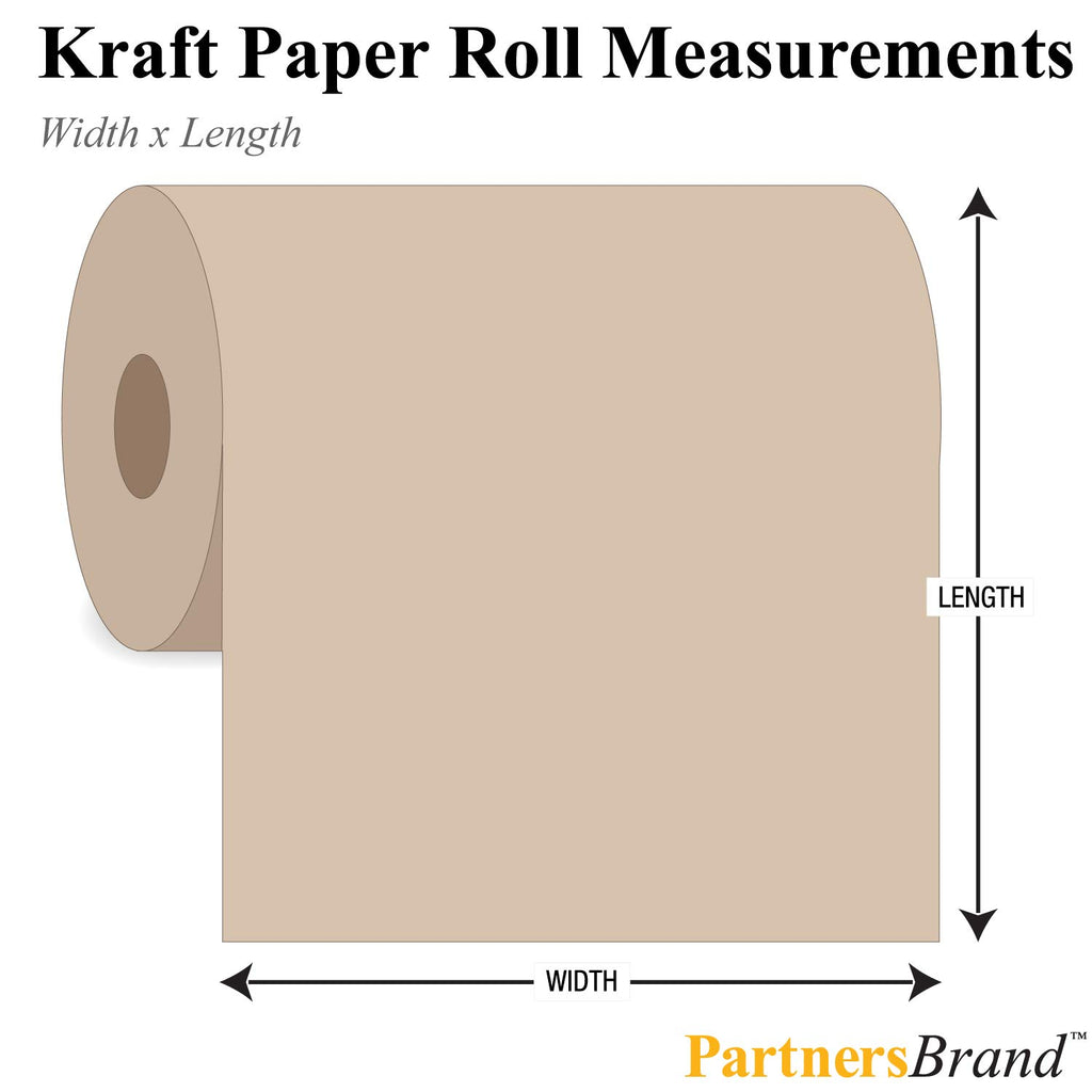 PKP1860 Kraft Paper Roll, 60#, 18" x 600', Kraft