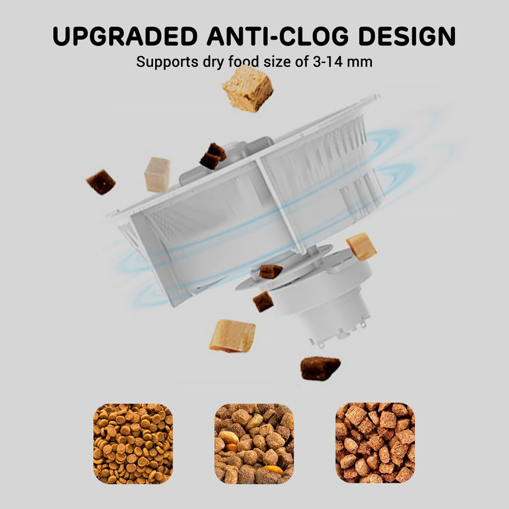 FW54 5G/2.4GHz WiFi Automatic Feeder and Waterer 2-in-1 Set for Pet