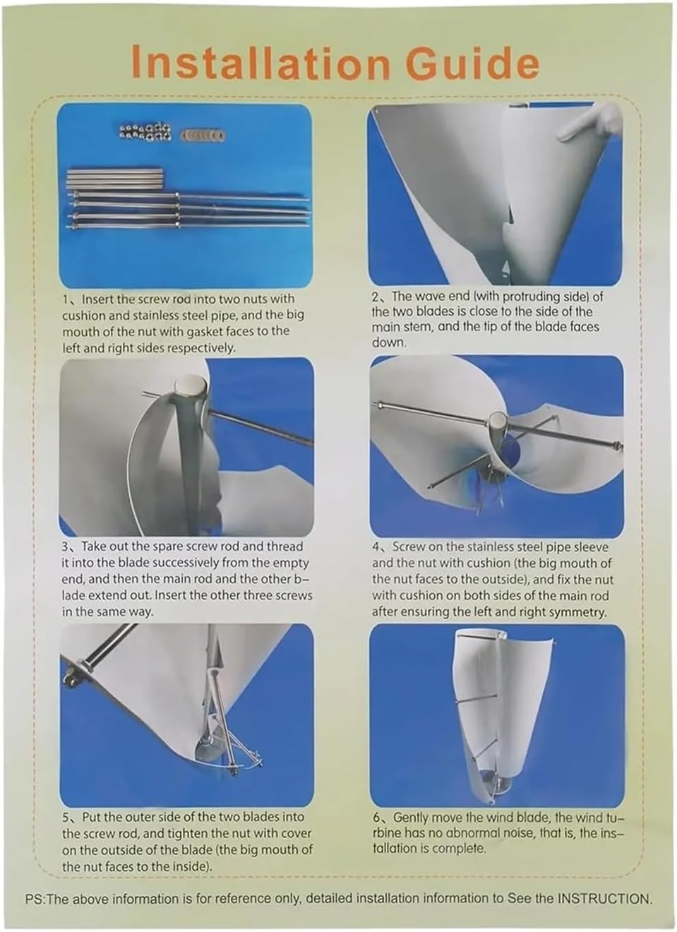 400W 12V Vertical Axis Wind Turbine Generator Kit MPPT Controller | Converts wind energy into electrical power for