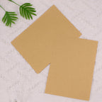 Vintage Kraft Paper Letter Sheets, 100 Sheets A4 Blank Writing