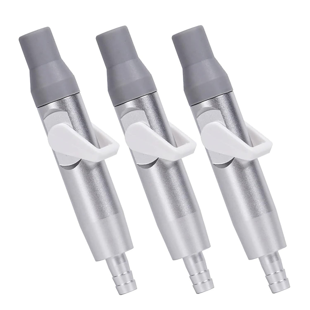 3PCS Dental Valve Saliva Ejector Suction Weak Valves with Cap Adapter