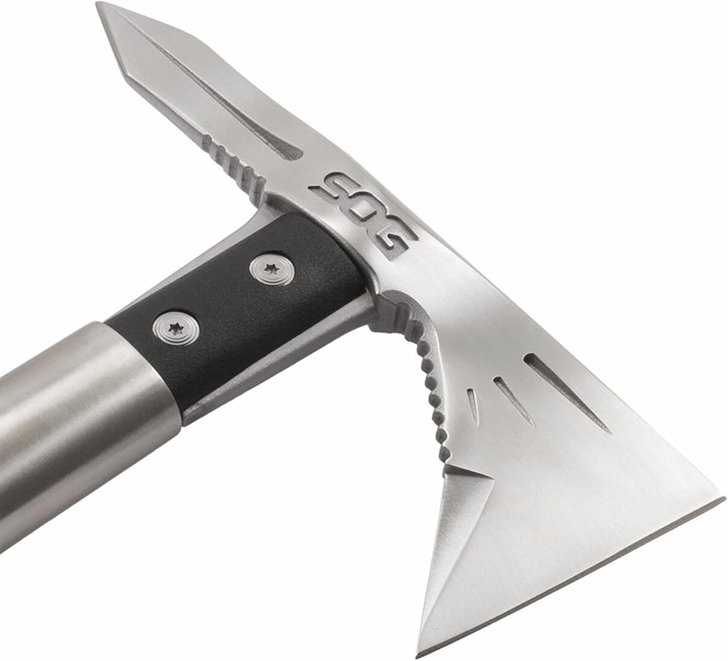 Tomahawk Tactical Hatchet - Voodoo Hawk Mini Tactical Axe, Throwing Hatchet w/ 2.75 Inch Blade for Survival Sports