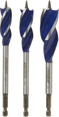 IRWIN Drill Bit Set for Wood, 3-Piece (3041003)