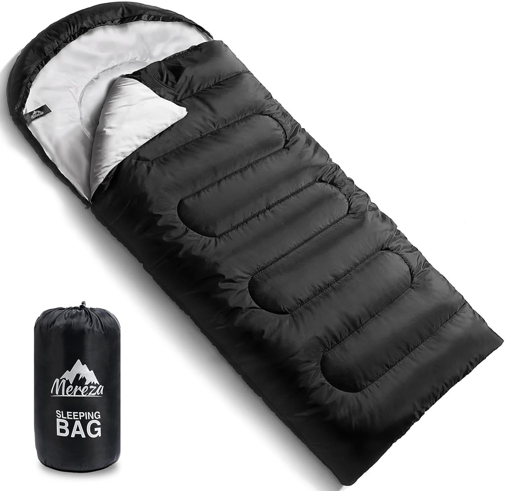 Sleeping Bags for Adults Cold Weather Mens Warm Sleeping Bag for Big and Tall Girls Boys with Compression Sack for