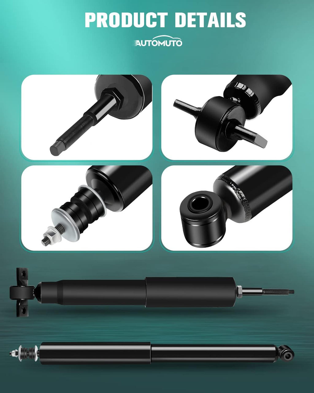 AUTOMUTO Absorber Kit 4x Front Rear Shock Absorber fits 1998-2003 for F-150