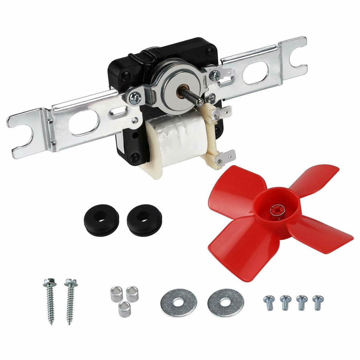 Replacement Evaporator Freezer Fan Motor Kit for Whirlpool for Sears for Kenmore EHT171TKWR1, EHT171TKWR2, EHT171TKWR3, EHT171XKWR0, EHT171ZKWR0 Refrigerator