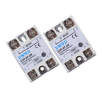 SSR-60DD Solid State Relay DC to DC (Input 3-32V DC Output 5-60V DC) with Heat Sink, 60A