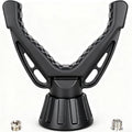 360° Rotating V Yoke Shooting Rest for Rifle Compatible with Shooting Stick Hunting Tripod, Gun Tripod and Monopod