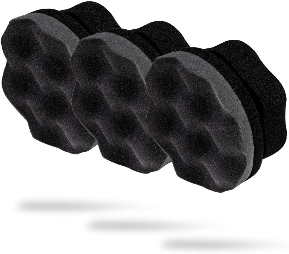 Pro Tire Hex Grip Applicator (3 Pack) - Tire Shine Car Detailing Foam Sponge Tool|Car Cleaning Supplies After Car