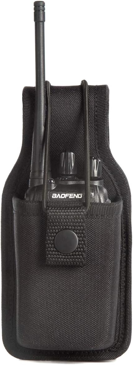 Radio Holder Radio Holster Baofeng Case Two Way Radio Pouch for Walkie Talkies Nylon Holster for Motorola Kenwood