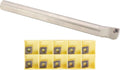 CME Boring Bar Set, 1" Shank Dia, 12" OAL, 10 pcs CCMT32.51 Inserts