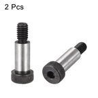 uxcell Alloy Steel Hexagon Socket Head Shoulder Screws Bolts, 1" Shoulder Length, 1/2" Shoulder Dia, 3/8-16 Thread, 2pcs