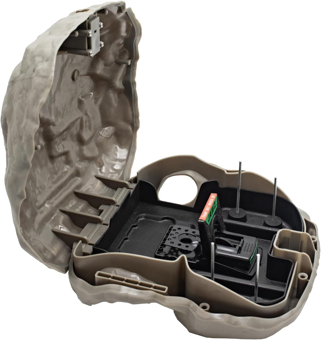 Rodent Rock 2G Tamper-Resistant Bait Station, Outdoor | Discreet Natural Rock Appearance; Tamper-Resistant; Durable