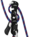 Self-Braking Stop Descender - CE Certified Rescue & Climbing Gear | Auto-Braking with Anti-Panic Function for Rescue