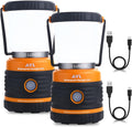 LED Camping Lantern Rechargeable, 1800LM, 4 Light Modes, 4400mAh Power Bank, IP44 Waterproof, Perfect Lantern