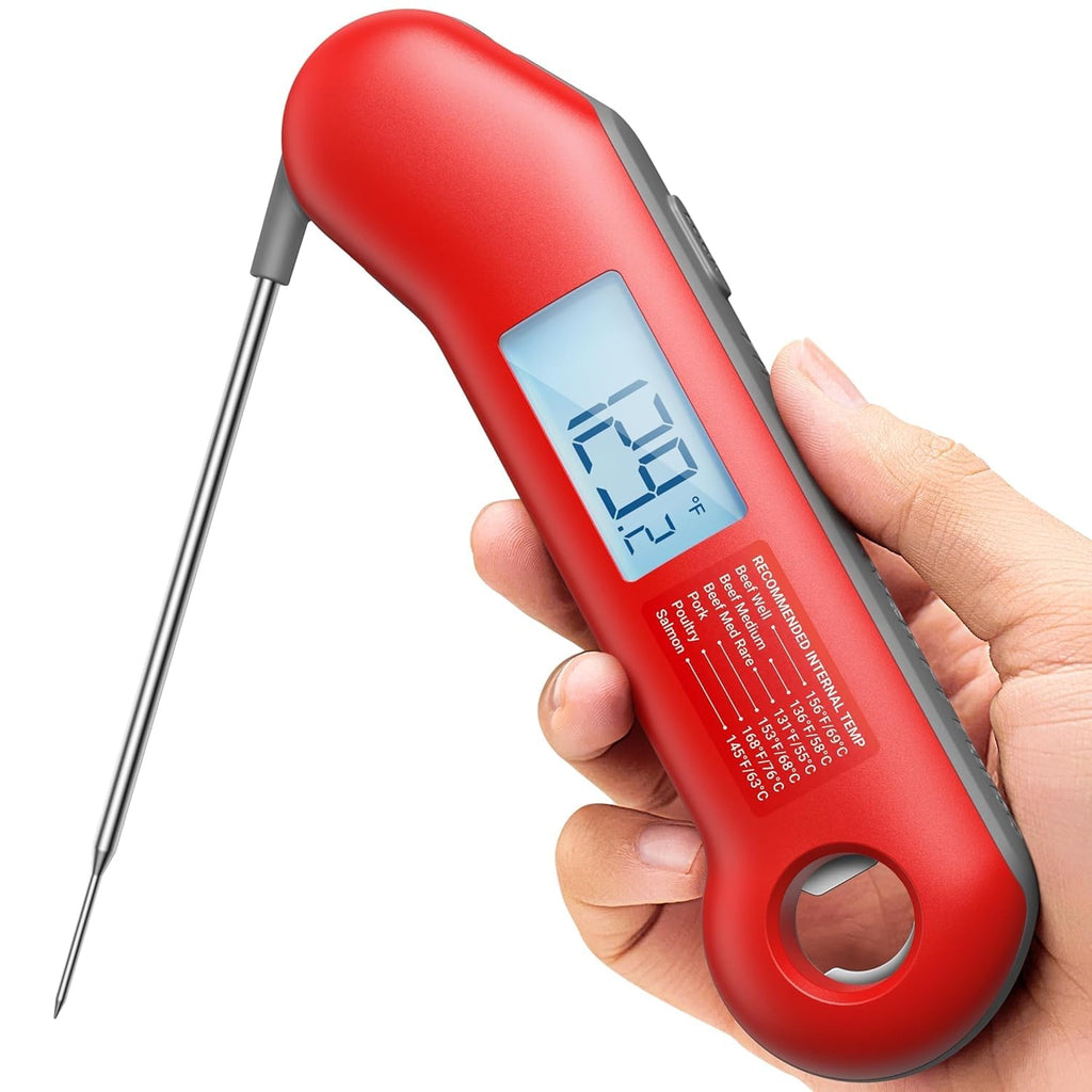 0.5 Sec Professional Meat Thermometer Digital, ±0.5°F Accuracy