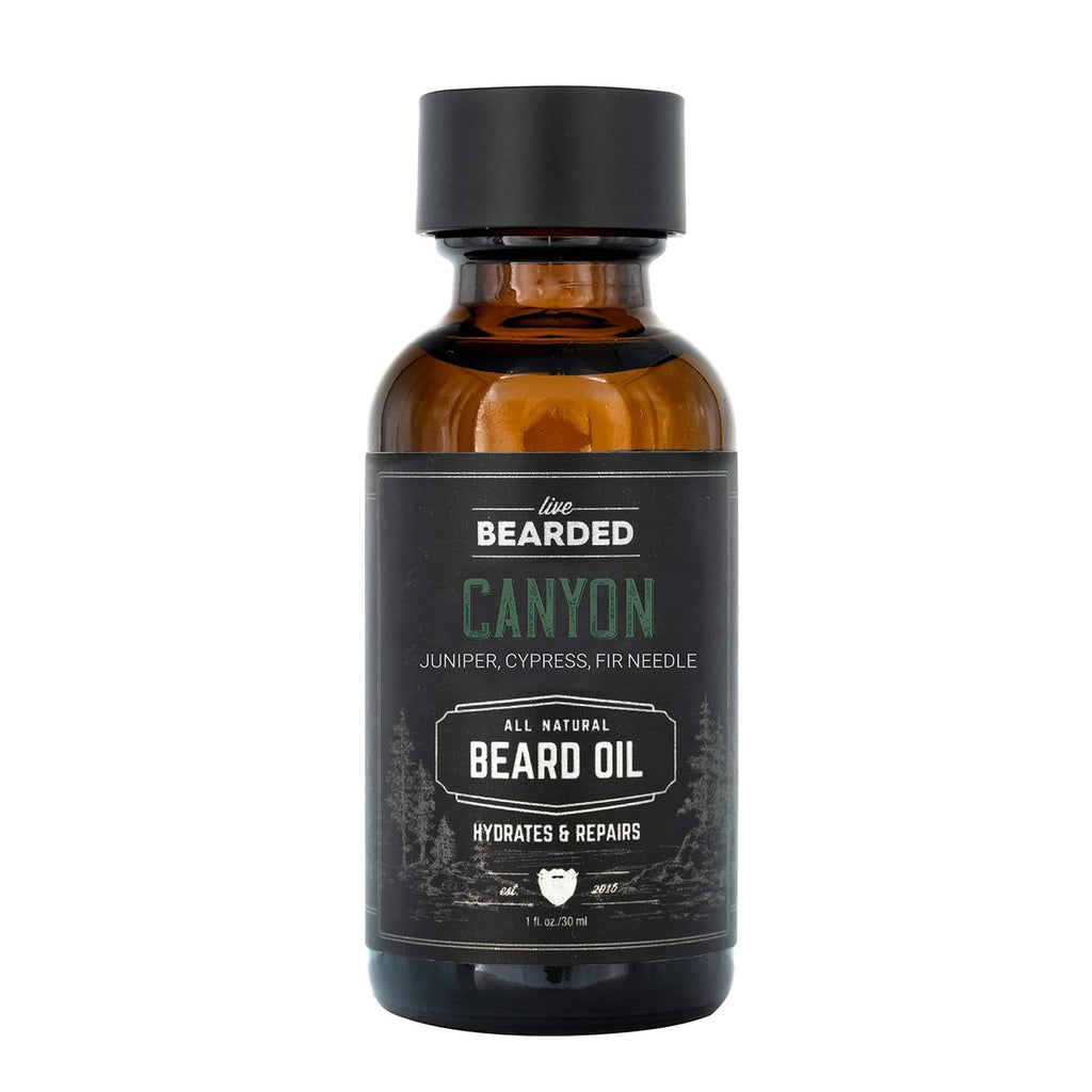 Beard Oil, Canyon, Juniper, Cypress, Fir Needle, 1 fl oz