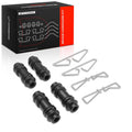 A-Premium Front Disc Brake Hardware Kit Compatible with Jeep Models
