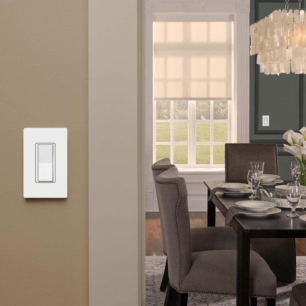 Lutron Caseta Smart Claro Accessory Switch for 3 Way, Does Not Work Alone