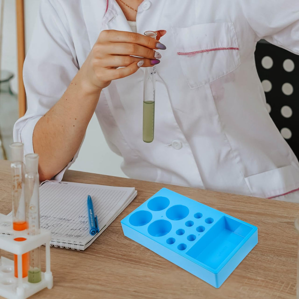 and Urine Holder Portable Tube Rack for Specimen Container Tray and Lab Tube Holder Integrated Sampling Tray for