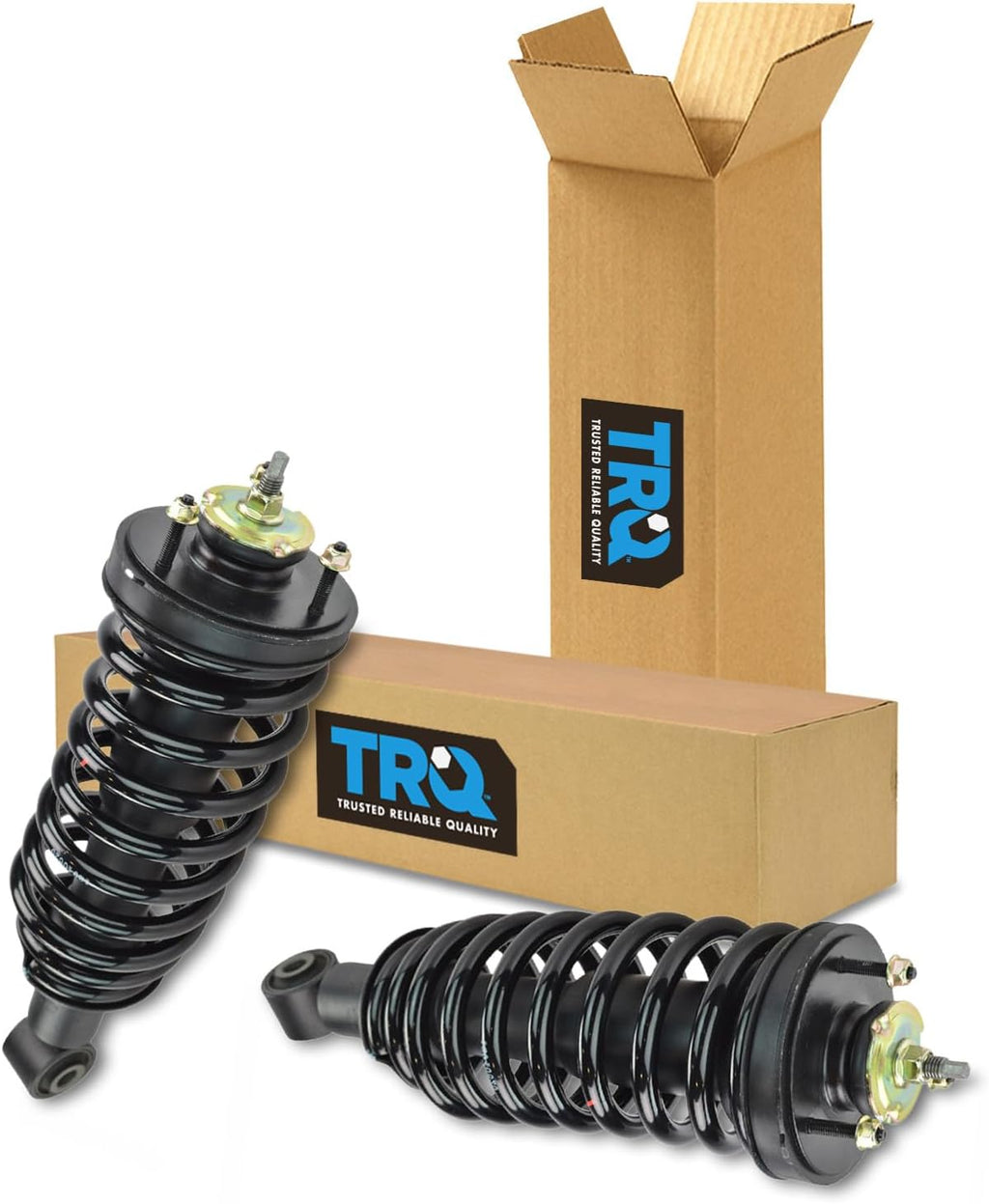 TRQ Front Strut and Spring Assembly Set 2 Piece