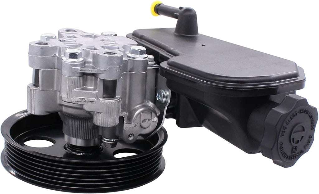 NewYall Power Steering Pump with Reservoir and Pulley for Dodge