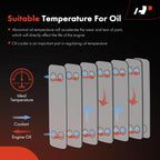 A-Premium Transmission Oil Cooler Compatible with Chrysler