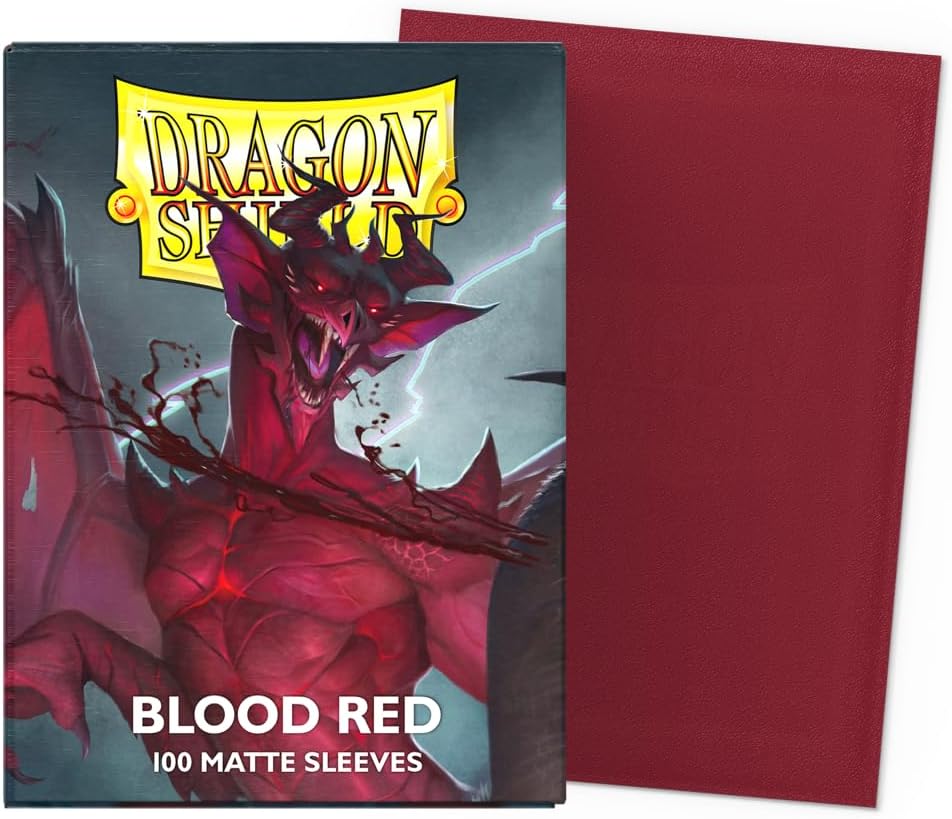 Standard Size Card Matte Sleeves | 100 CT - Smooth & Tough Premium TCG Sleeves | Compatible with Pokemon, Flesh &