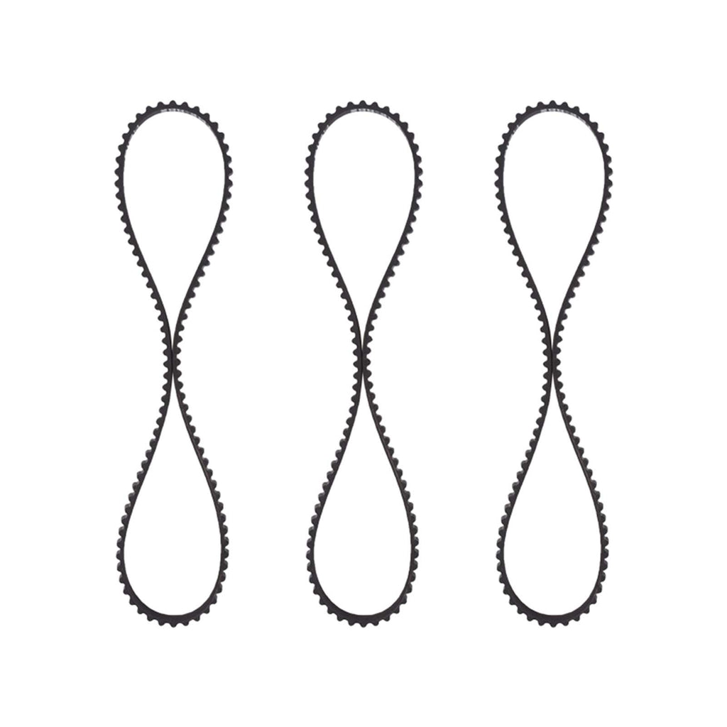 Geeyu ZHaonan-Timing Belt GT2 Closed Loop Timing Belt Rubber 2GT Width 6mm, Lenth 200mm 400mm 610mm, Synchronous Belt Part 3D Printer Parts Replacement Parts (Size : Lenth 610mm)