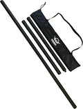 4 Foot Collapsible Bo Staff, Foam-Padded Training Weapon for Safe Practice with Carry Bag and Shoulder Strap