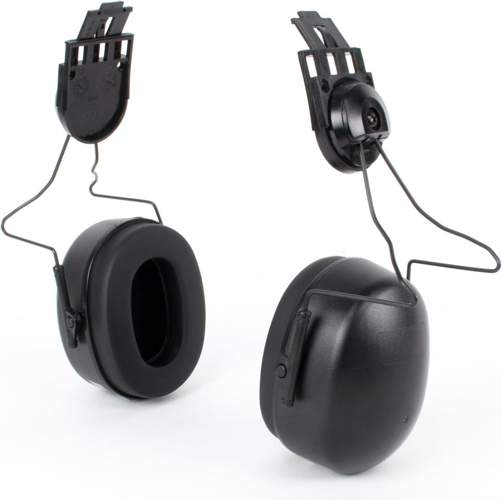 Mounted Earmuffs For Full Brim Hard Hats