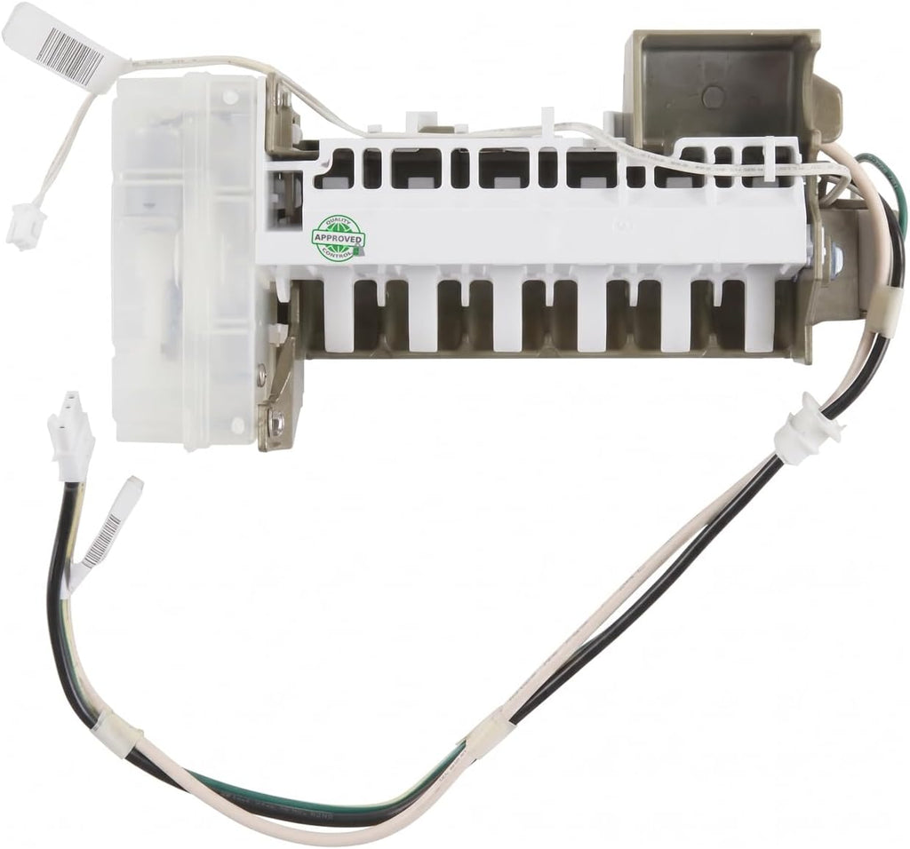 W11554919 W11579560 4979490 CKD658802X compatible with Whirlpool Refrigerator Ice Maker Assembly NON OEM Part fits old number W11554919 W11579560 4979490