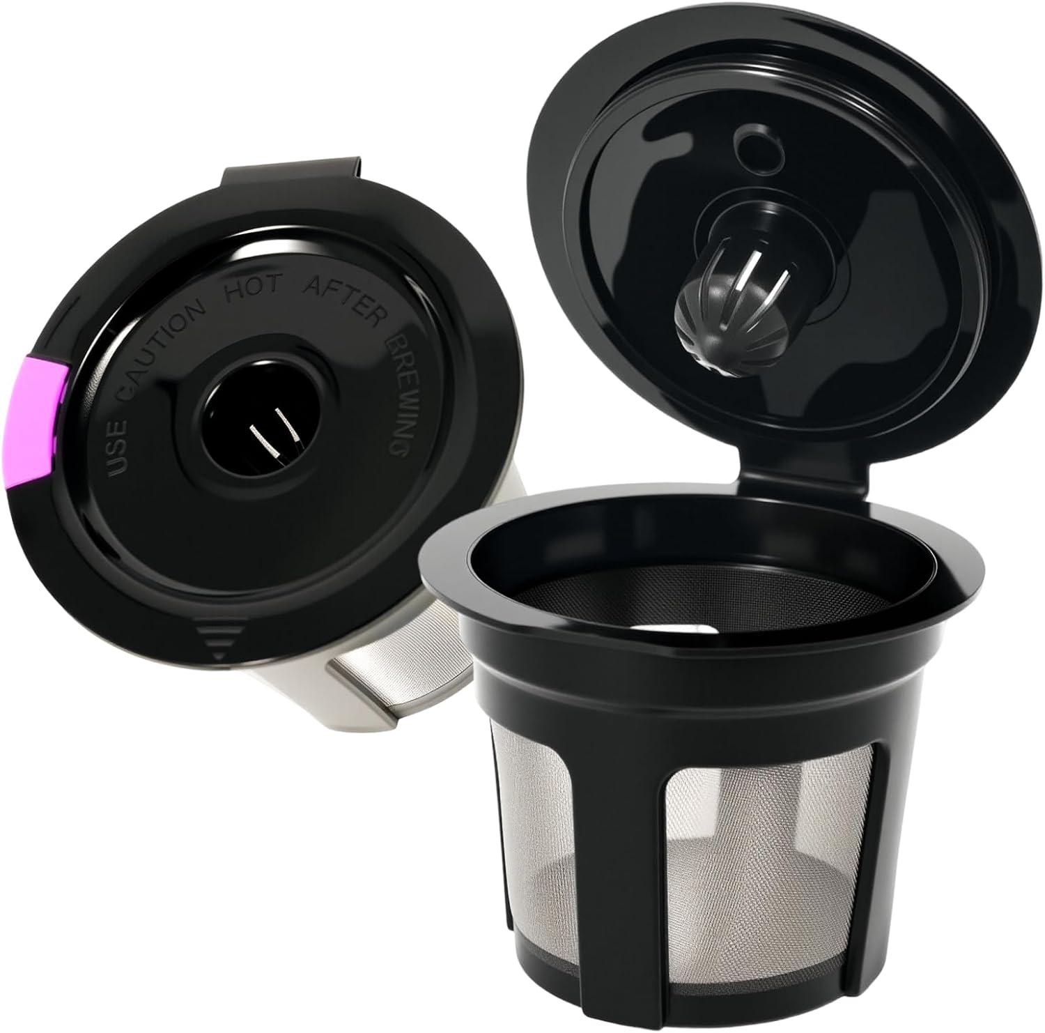 Reusable K Cups for Keurig, Refillable Pods, 4-Pack | BPA-Free, Compatible with Keurig 1.0&2.0, Eco-Friendly