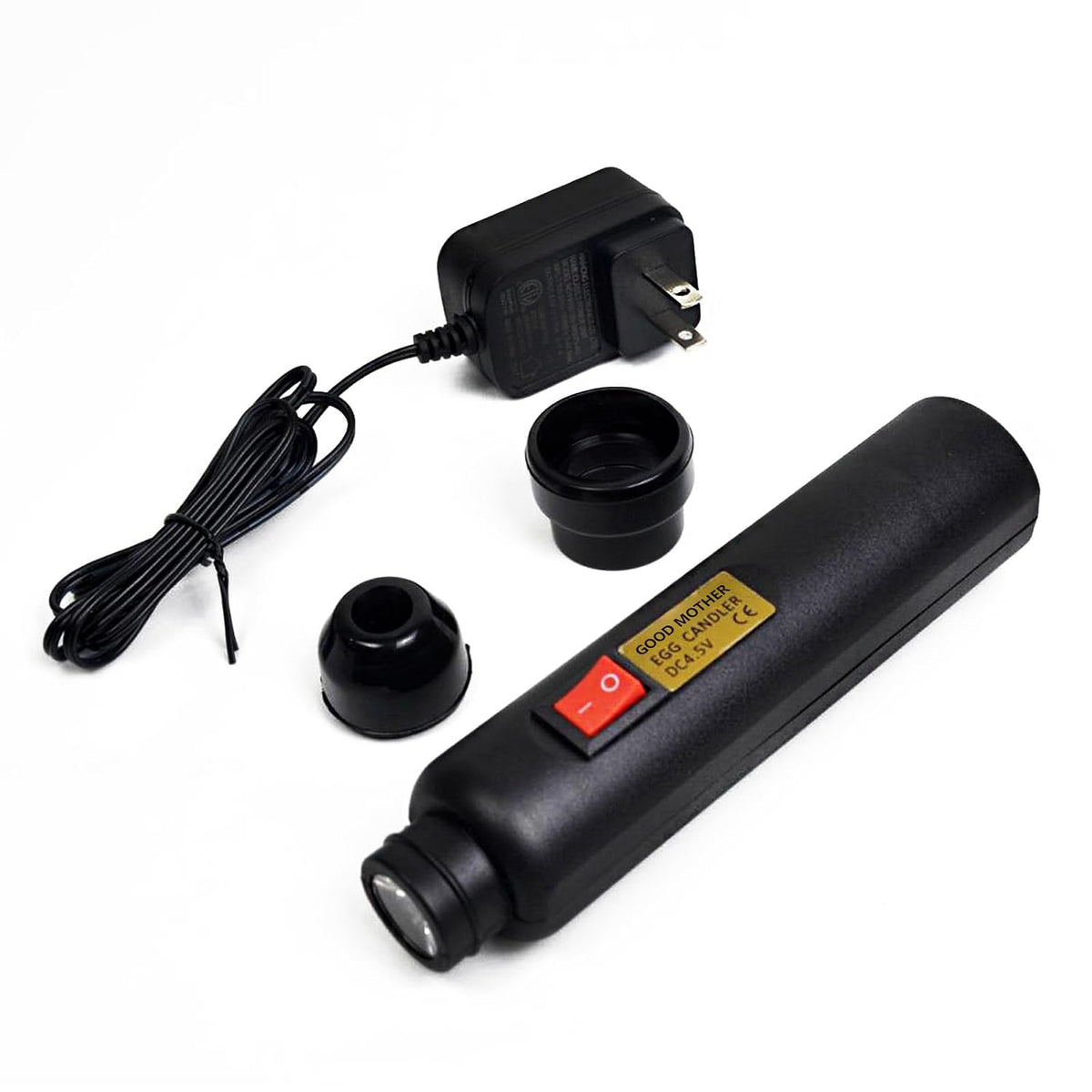 Bright Cool LED Light Egg Candler Tester Incubator for Chickens Ducks Birds Eggs - Powered by Power Cable Only