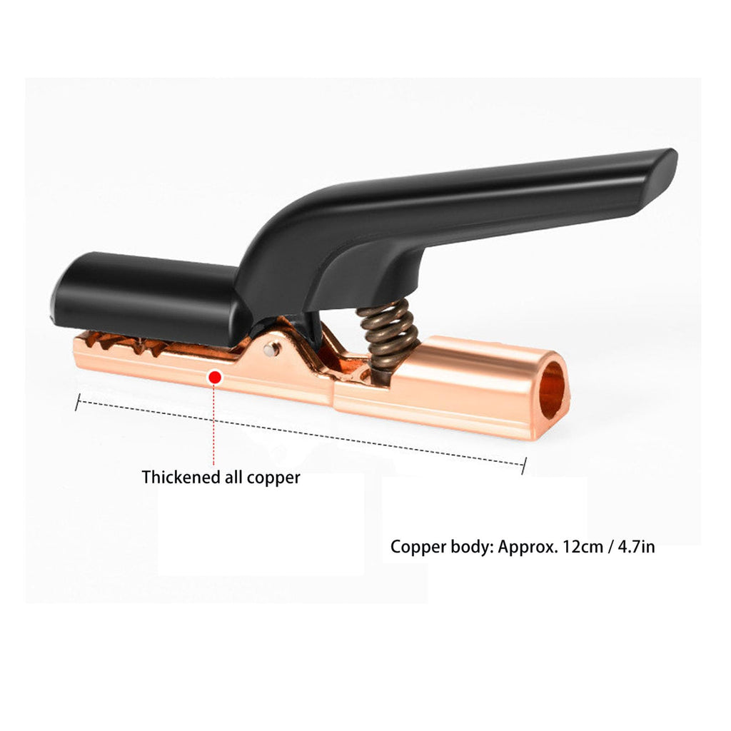 Welding Electrode Holder, 800A Stick Welding Rod Clamp for 10-20in Cable