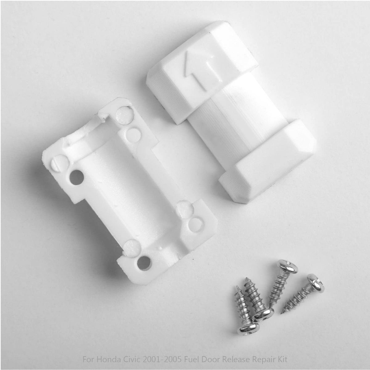 MAD HORNETS Fuel Door Release Repair Kit for Civic 2001-2005 White